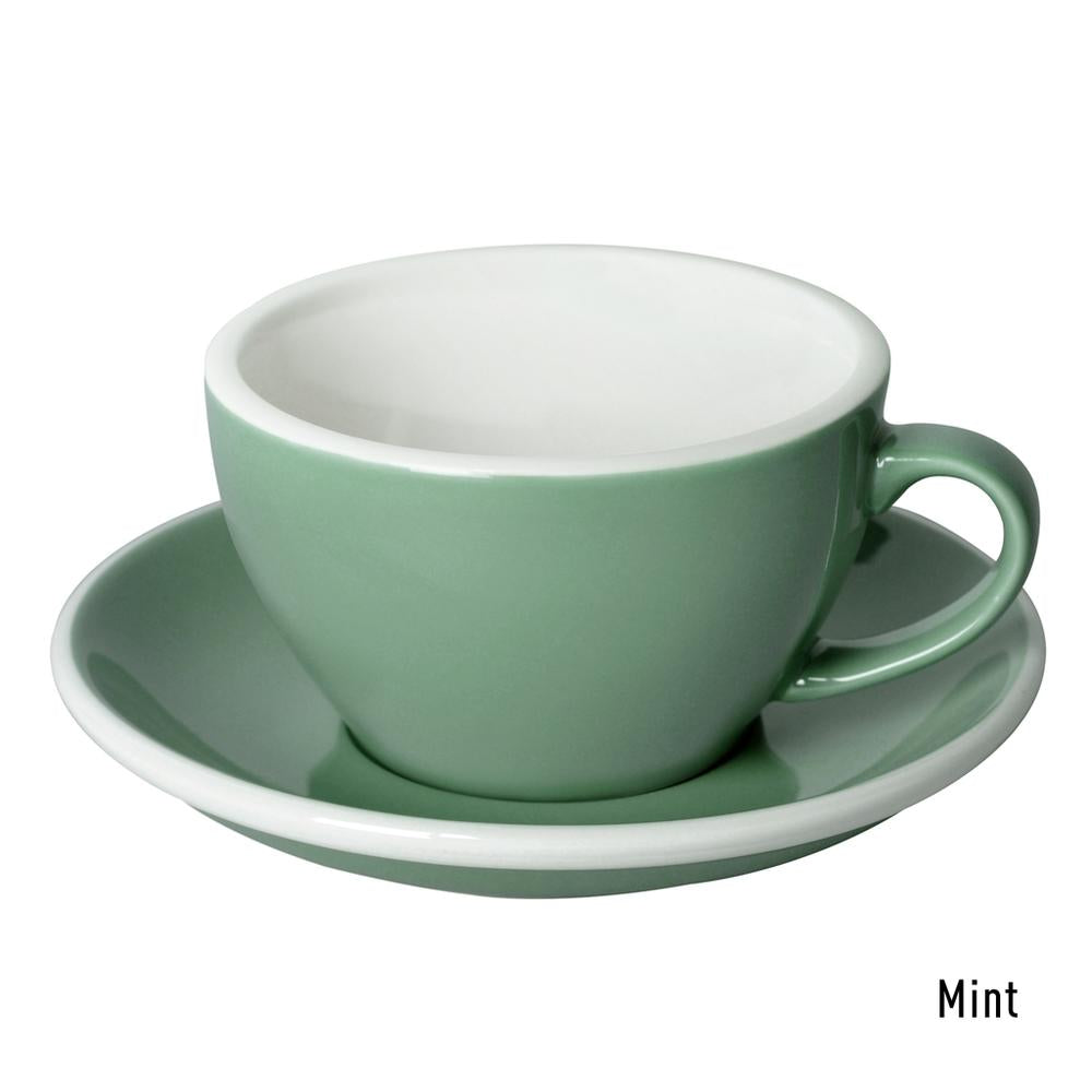 EGG SET OF 250ML CAPPUCCINO CUP & SAUCER