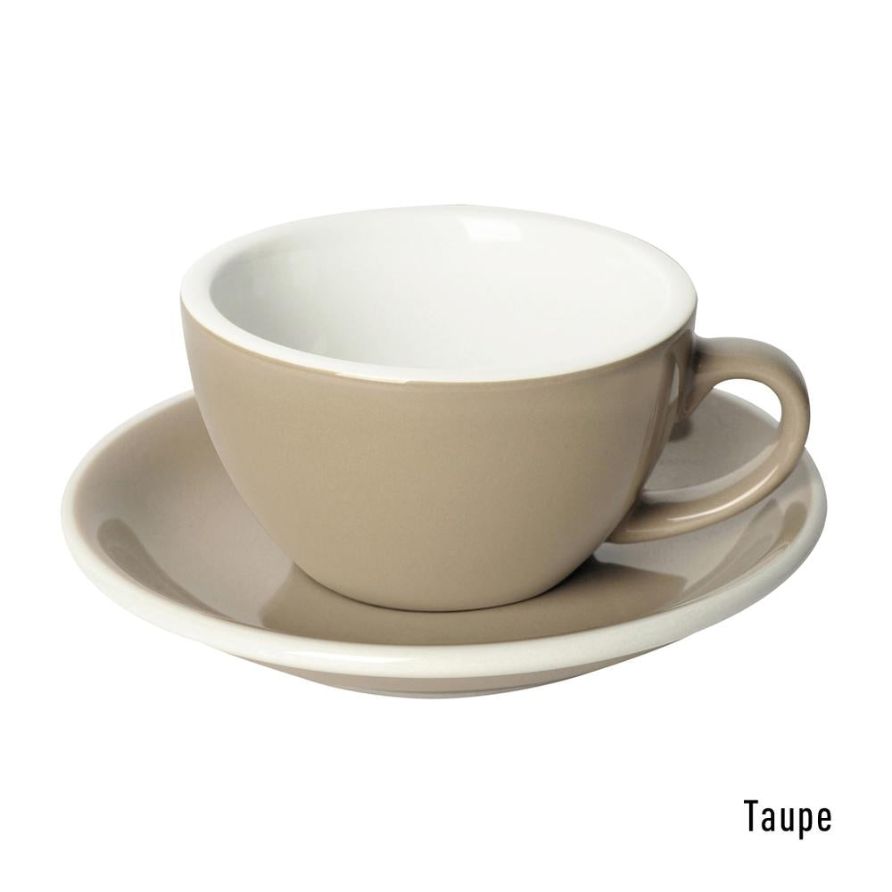 EGG SET OF  200ML CAPPUCCINO CUP & SAUCER