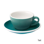 EGG SET OF  150ML FLAT WHITE CUP & SAUCER