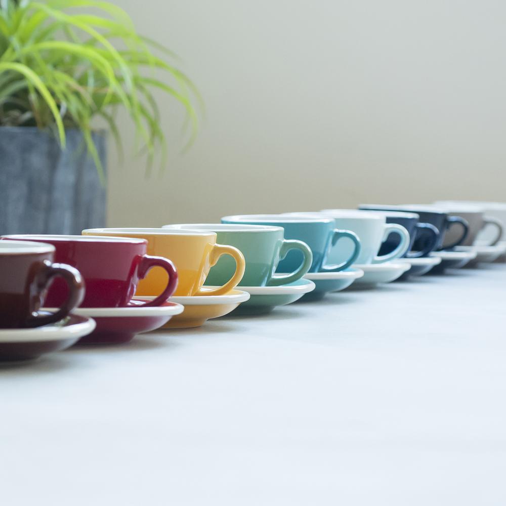 EGG SET OF 250ML CAPPUCCINO CUP & SAUCER