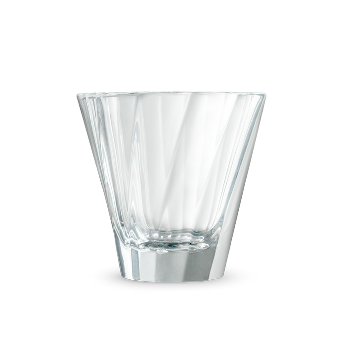 URBAN GLASS 180ML TWISTED CAPPUCCINO GLASS (CLEAR)