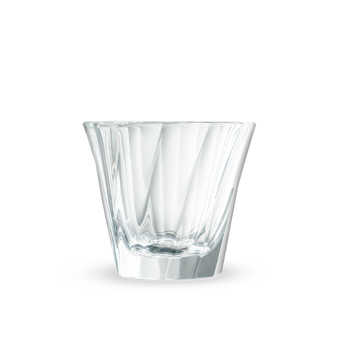 URBAN GLASS 120ML TWISTED CORTADO GLASS (CLEAR)