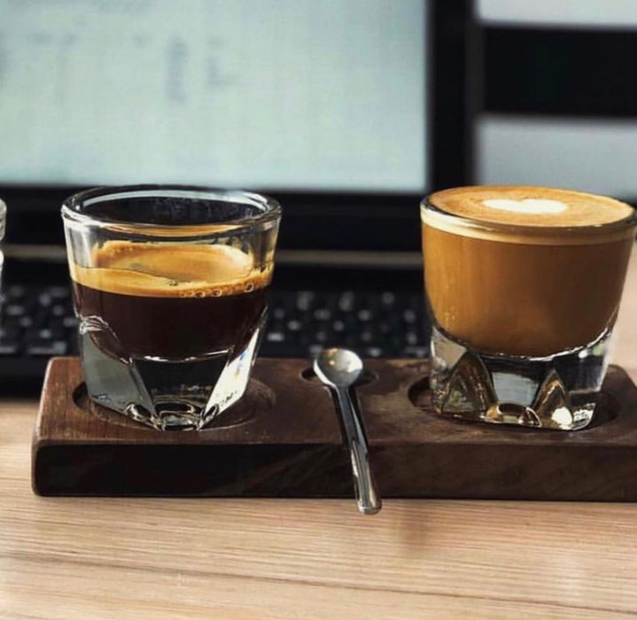 Vero Espresso Glass, Clear