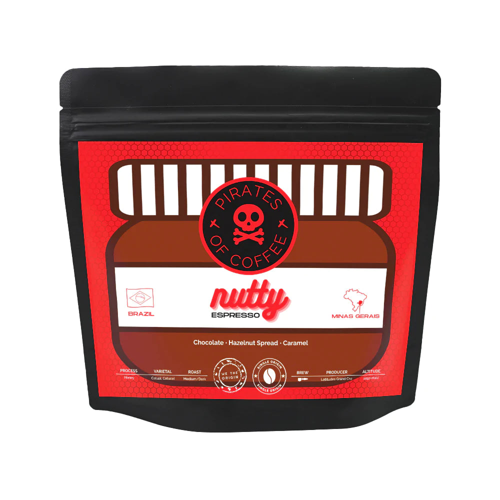 NUTTY Espresso: Brazil Honey Process | Pirates of coffee