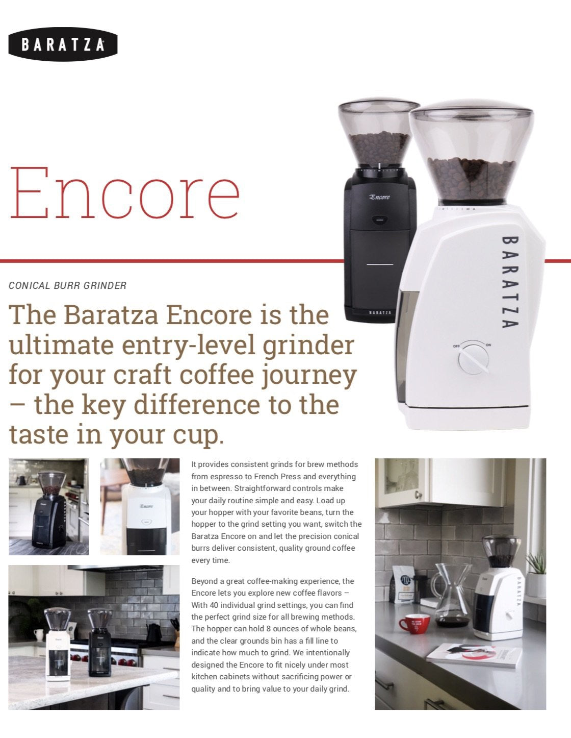 Baratza Encore - Coffee Grinder