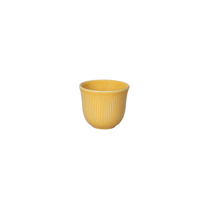BREWERS 80ML EMBOSSED TASTING CUP YELLOW