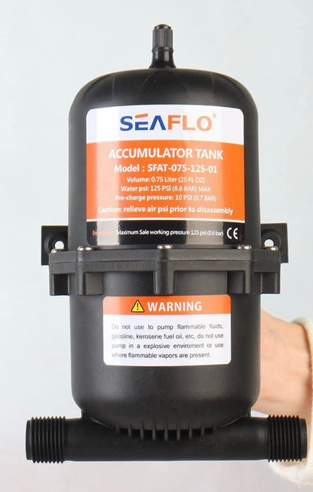 SEAFLO Pre-Pressurized Accumulator Tank 0.75L