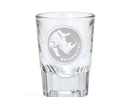 Rhino Shot Glass 2oz Lined