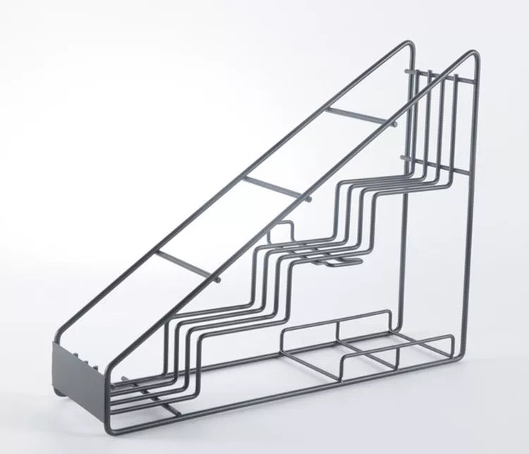 حامل عرض زجاجات الشراب