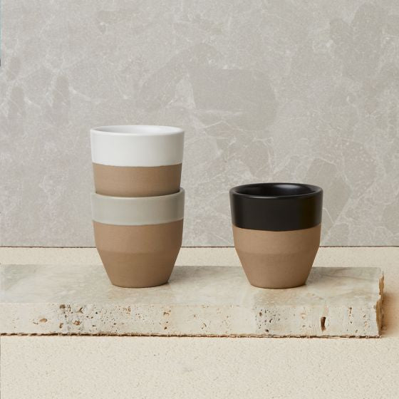 Pico Espresso Cup&Saucer, Natural