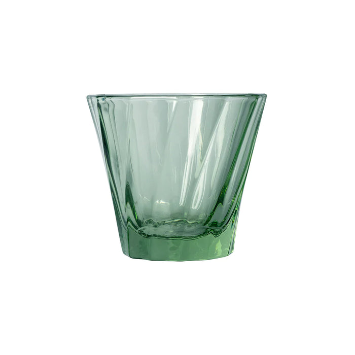 URBAN GLASS 120ML TWISTED CORTADO GLASS GREEN