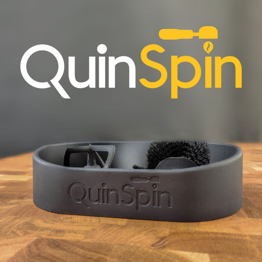 QuinSpin 2.0 HD coffee PORTAFILTER CLEANER